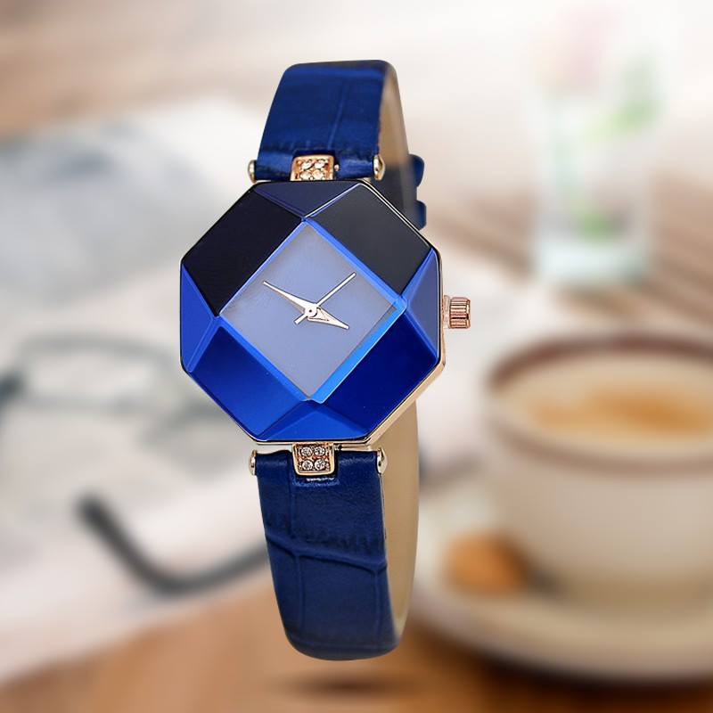 Jewel Gem Cut Dial Watch Online Shopping Store