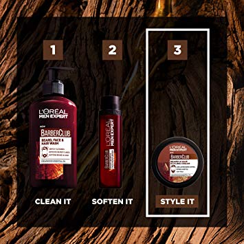 L'Oreal Men Expert Barber Club Beard And Hair Styling Cream, 75 ml Online Shopping Store