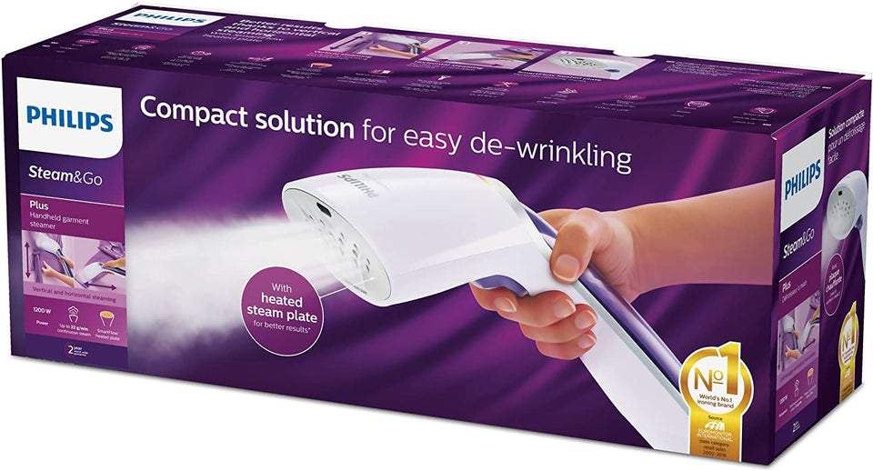 Philips Steam&Go Plus Handheld Garment Steamer GC360/36 Online Shopping Store