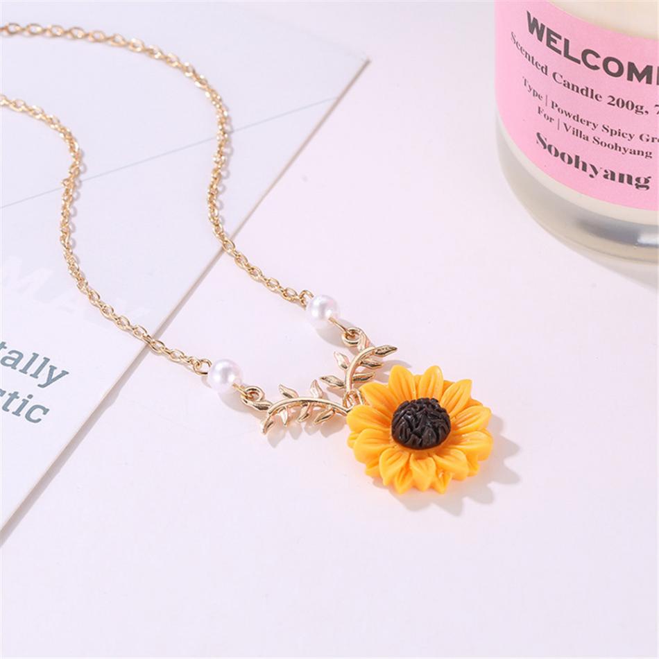 Sunflower Necklace Online Shopping Store