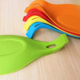 1pc Silicone Spoon Insulation Mat Silicone Heat Resistant Placemat Tray Spoon Online Shopping Store