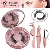 Magnetic Eyeliner & Eyelashes & Cigarette Lipstick Set - Combo Offer