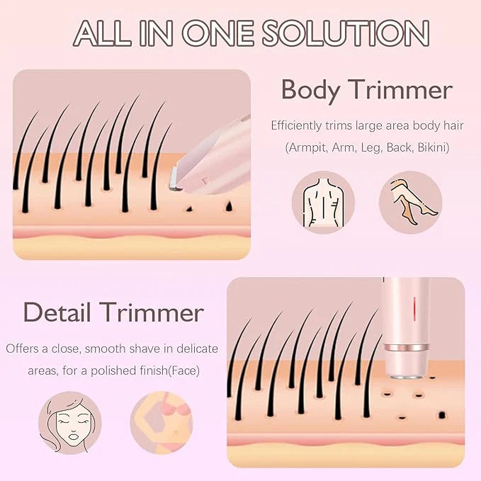 Silky Splash 2-in-1 Facial & Body Shaver