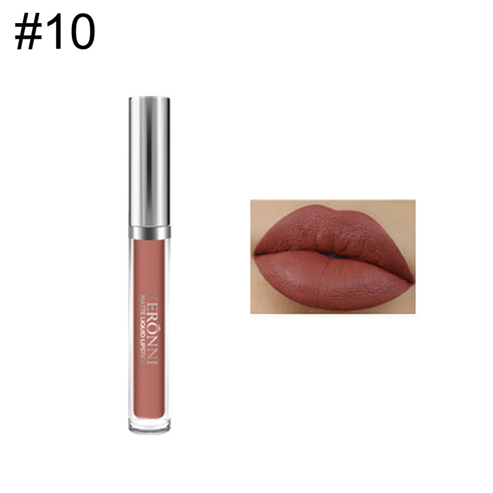 VERONNI Women Matte Liquid Lipstick & Free Lip Liner Online Shopping Store