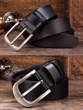 Cow Leather Black Belts ZK012 Online Shopping Store