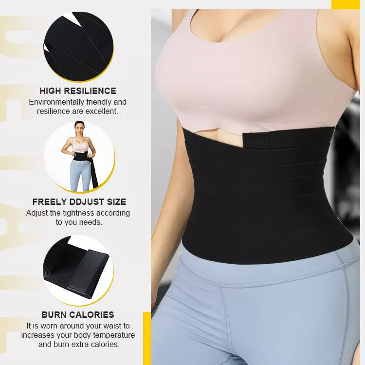 Elastic Tummy Wrap Belt For Weight Loss