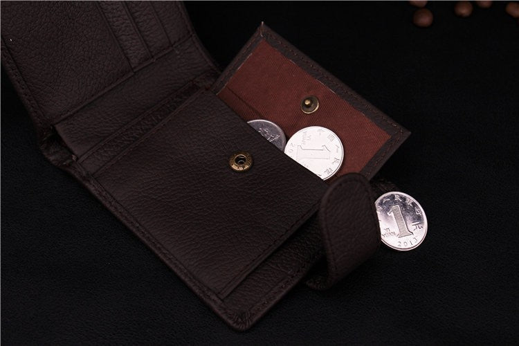 Genuine Leather Wallet With Coin Bag Online Shopping Store