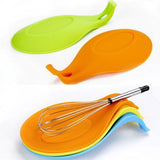 1pc Silicone Spoon Insulation Mat Silicone Heat Resistant Placemat Tray Spoon Online Shopping Store
