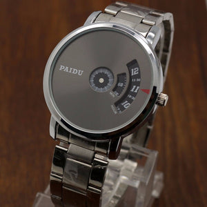 PAIDU - Mesh Silver Steel Band Watch Online Shopping Store
