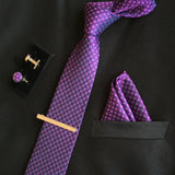 Neck Tie Set Violet Online Shopping Store