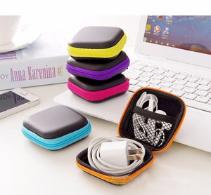 Headphones, Cable Earbuds Boxes SD Card & Bins Hard Case Carrying Pouch Bag Online Shopping Store