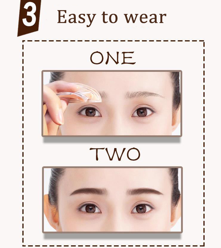 Waterproof Eyebrow Stamp (3 brow shapes included) Online Shopping Store