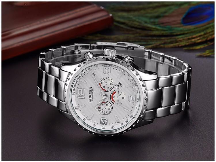Curren Business Stainless Steel Watch Online Shopping Store