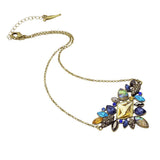 Boho Flower Rhinestone Pendant Necklaces Online Shopping Store