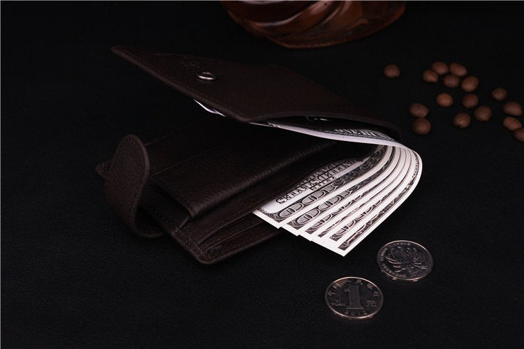 Genuine Leather Wallet With Coin Bag Online Shopping Store