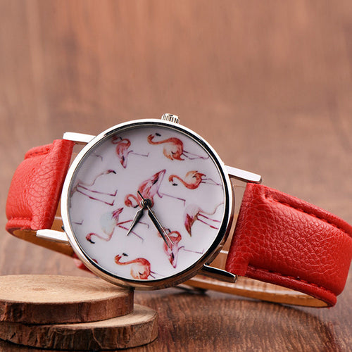 OKTIME Women Watches White & Red Online Shopping Store