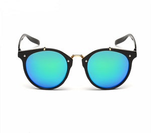 Ralferty Vintage Ladies Gradient Black Green Sunglasses Online Shopping Store