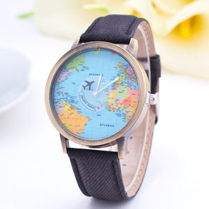 World Map Dial Watches Online Shopping Store