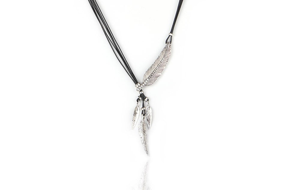 Feather Rope Chain Necklace Online Shopping Store