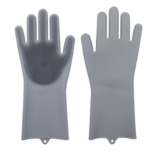 Magic Silicone Dishes Cleaning Gloves Online Shopping Store