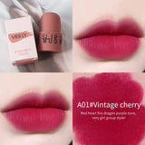Mini Cute Lip Glaze Makeup Long Lasting Red Blush Mud Unique Seal Matte Lip Gloss