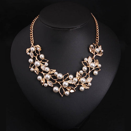 Link Chain Pearl Necklace Online Shopping Store