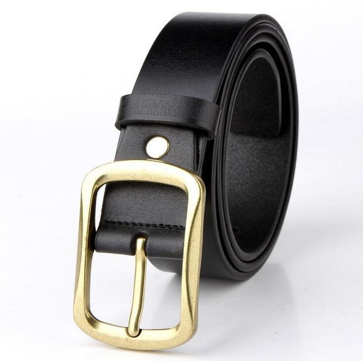 Cow Leather Black Belts ZK006 Online Shopping Store