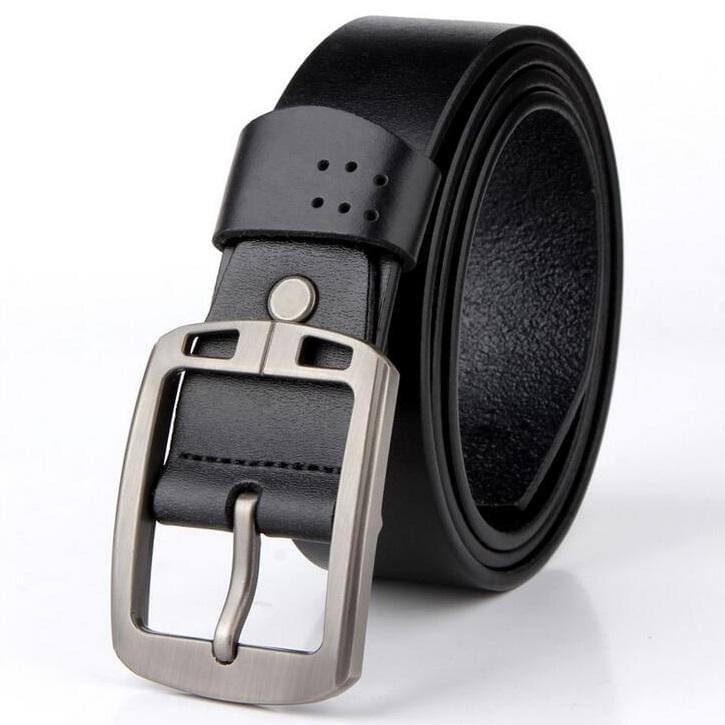 Cow Leather Black Belts ZK010 Online Shopping Store