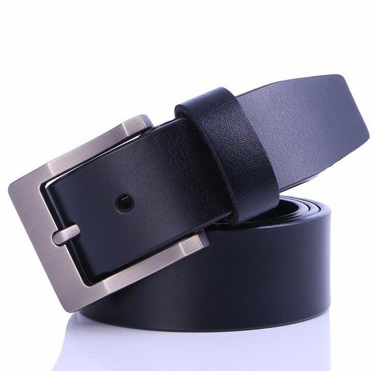 Cow Leather Black Belts ZK033 Online Shopping Store