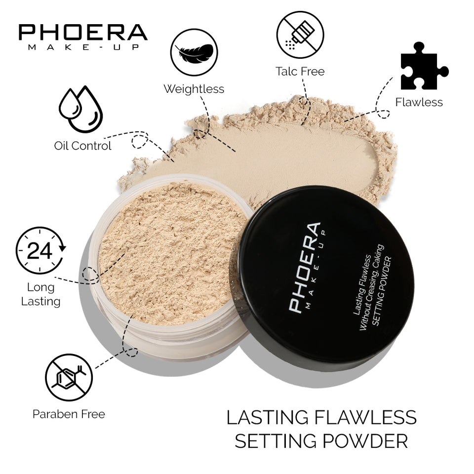 PHOERA Lasting Flawless Loose Setting Powder Big Size