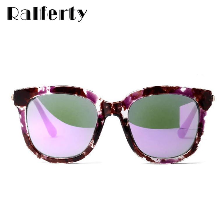 Ralferty Korean Square Sunglasses (purple) Online Shopping Store